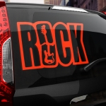 Наклейка ROCK
