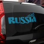 Наклейка RUSSIA