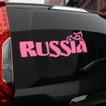Наклейка RUSSIA