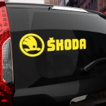 Наклейка Skoda Holding