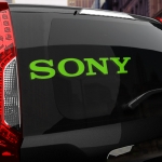 Наклейка SONY