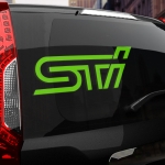 Наклейка STi (Subaru Tecnica International)
