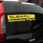 Наклейка Subaru Genuine Parts