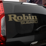 Наклейка Subaru Robin