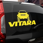 Наклейка Suzuki VITARA