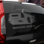 Наклейка WAGON МАФИЯ (Ford Focus)