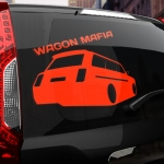 Наклейка WAGON МАФИЯ (2104)