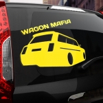 Наклейка WAGON МАФИЯ (2104)