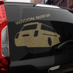 Наклейка WAGON МАФИЯ (2104)