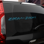 Наклейка Zoom-Zoom